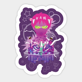 Psychic Negative Space Sticker